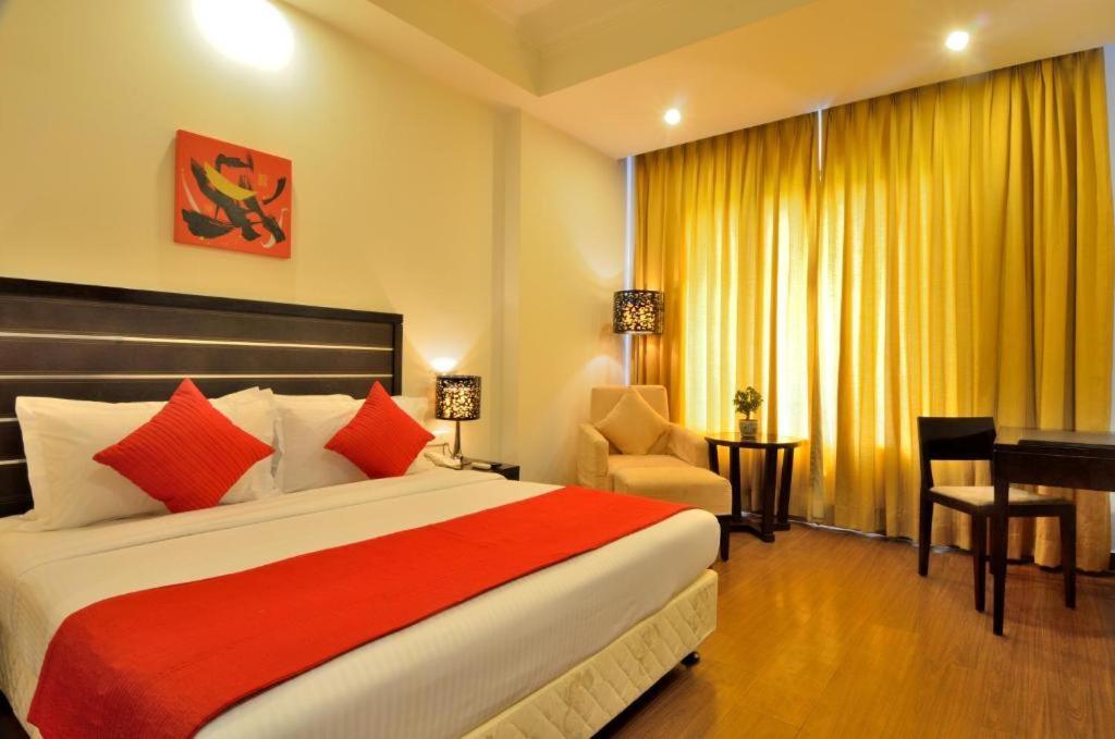 Hotel Gross Inn Near Igi Airport New Delhi Eksteriør billede