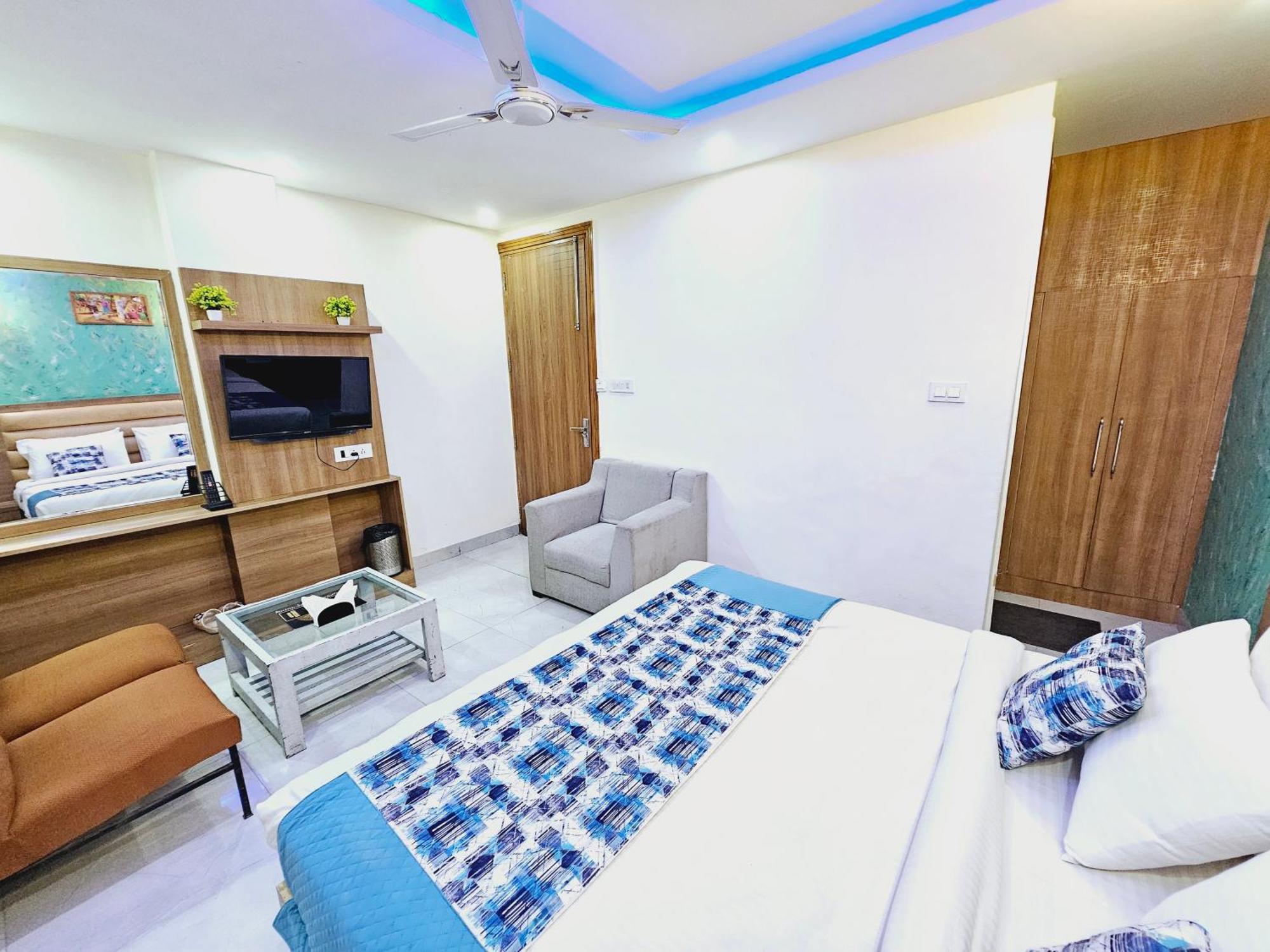 Hotel Gross Inn Near Igi Airport New Delhi Eksteriør billede