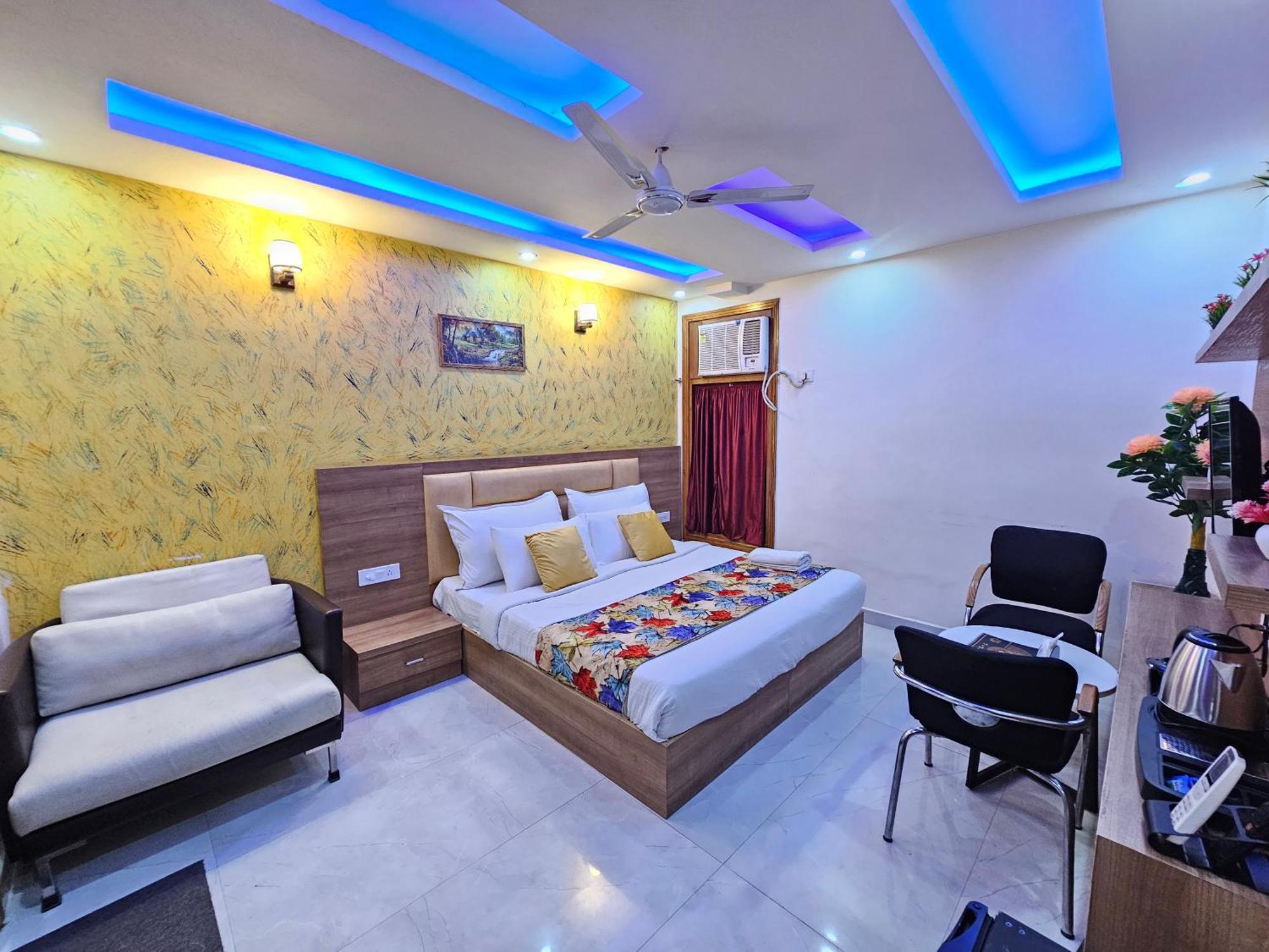 Hotel Gross Inn Near Igi Airport New Delhi Eksteriør billede